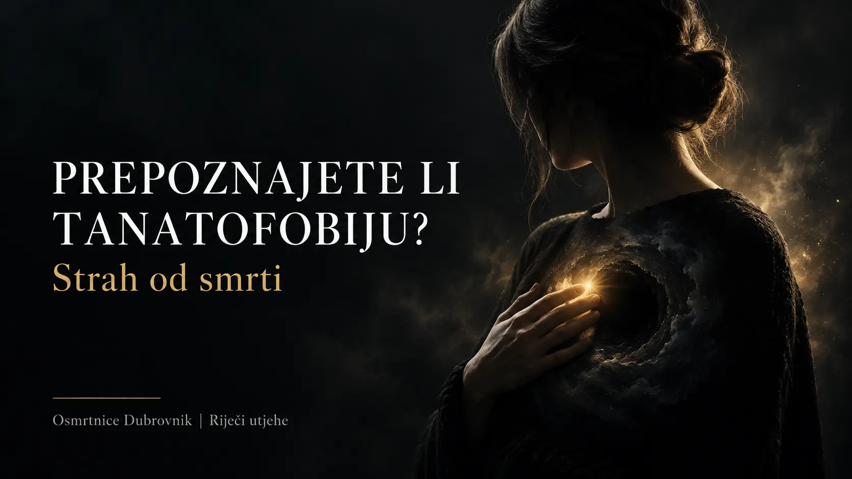 Prepoznajete li tanatofobiju – strah od smrti?